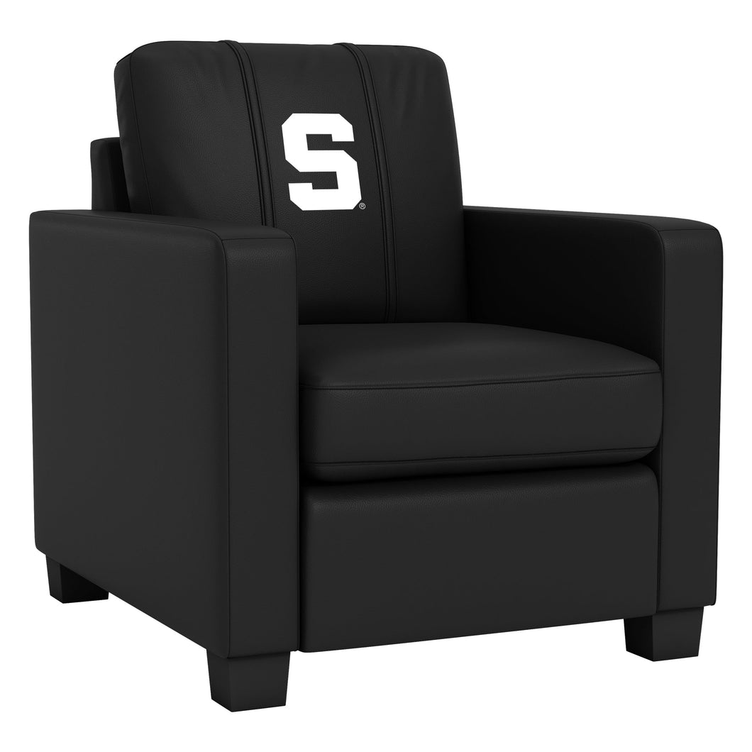 Dyno Stationary Club Chair with Michigan State Spartans Secondary Logo