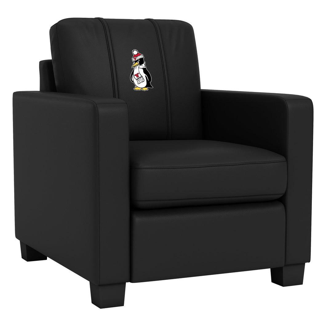 Dyno Stationary Club Chair with Youngstown State Penguins Logo