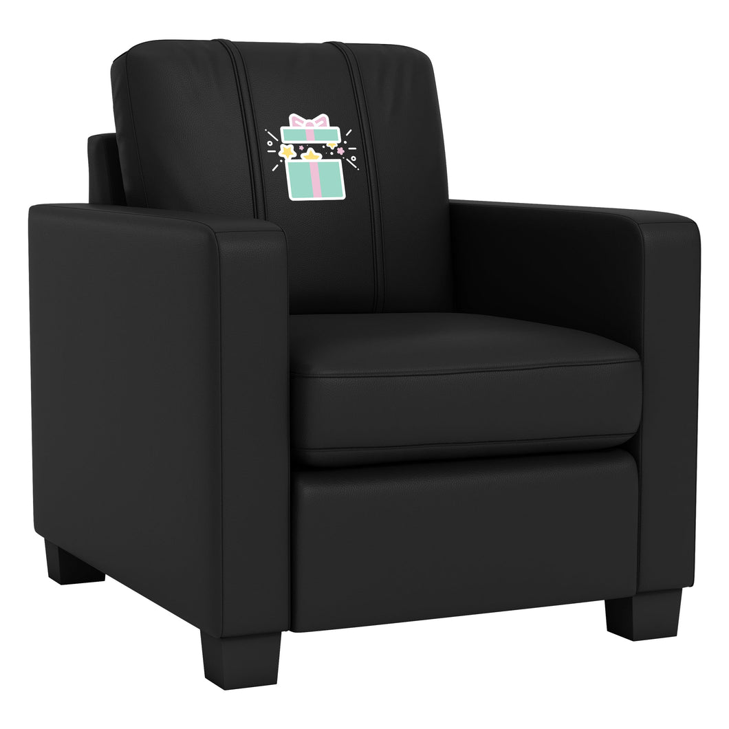 Dyno Stationary Club Chair with Gift Logo Panel