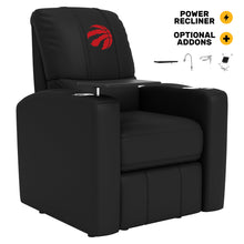 Load image into Gallery viewer, Stealth Power Plus Recliner with Toronto Raptors Primary Red  Logo
