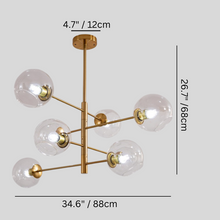 Load image into Gallery viewer, Hebrew Indoor Chandelier
