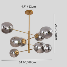 Load image into Gallery viewer, Hebrew Indoor Chandelier
