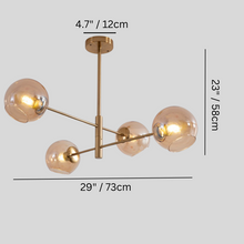 Load image into Gallery viewer, Hebrew Indoor Chandelier
