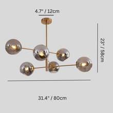 Load image into Gallery viewer, Hebrew Indoor Chandelier
