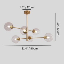Load image into Gallery viewer, Hebrew Indoor Chandelier
