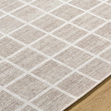Carregar imagem no visualizador da galeria, Anicet Checkered Washable Wool Area Rug
