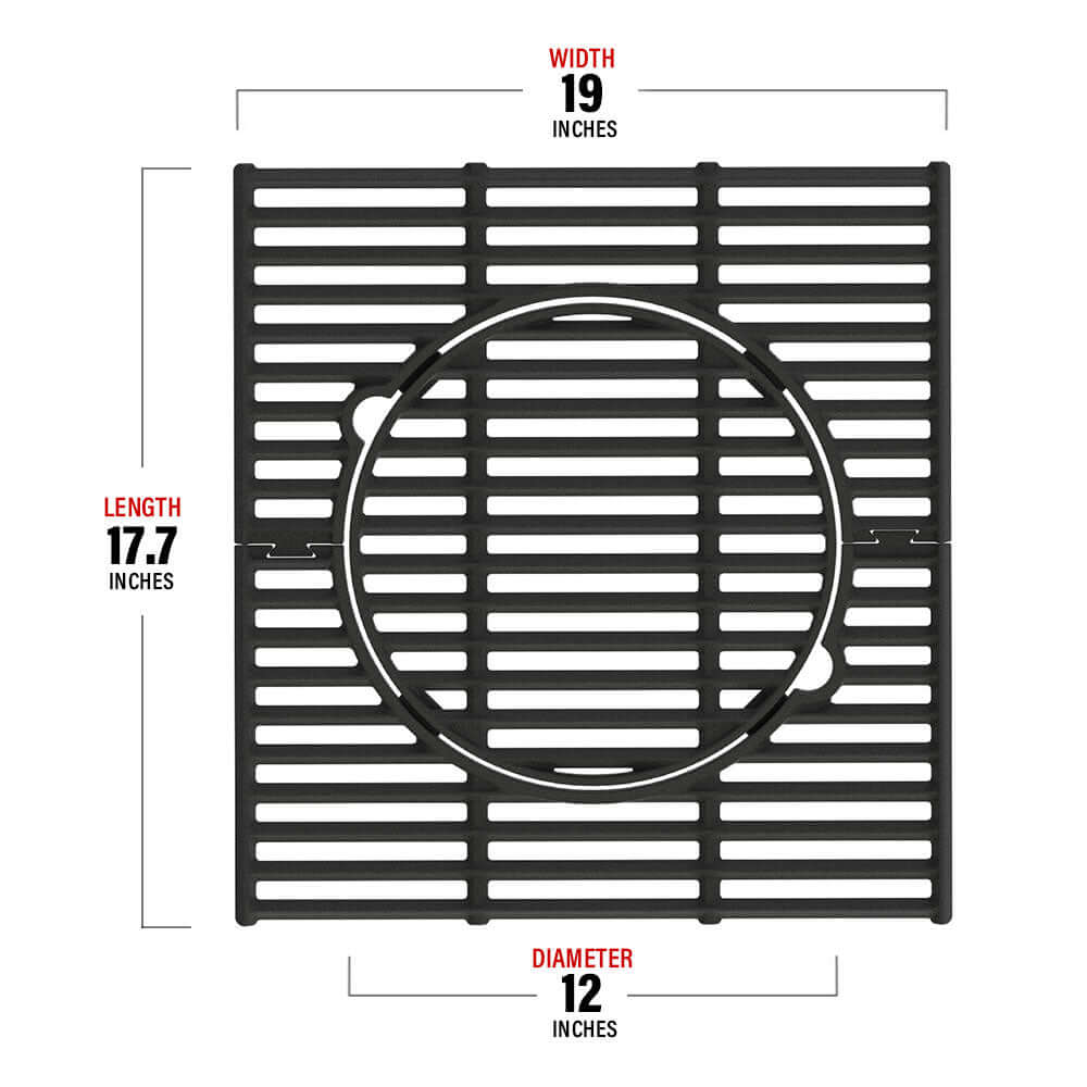 A104 Multifunction Cast Iron Grate