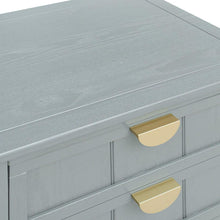 Load image into Gallery viewer, 2 Drawer Side table,American style, End table,Suitable for bedroom, living room, study
