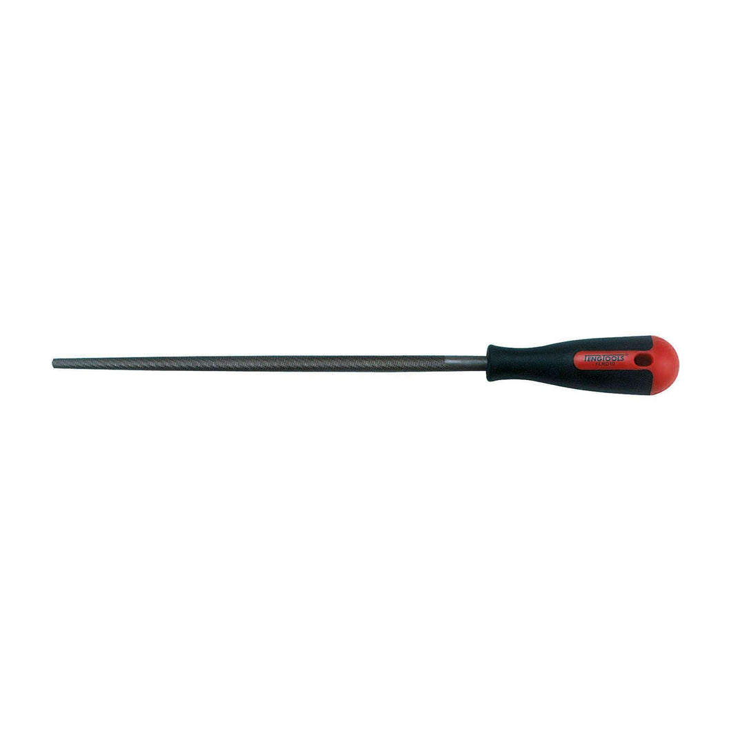 Teng Tools 10 Inch 2nd Cut Round Type Hand File FLRD10