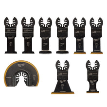 Carregar imagem no visualizador da galeria, Milwaukee 49-10-9113 Milwaukee® OPEN-LOK™ 9PC MULTI-TOOL BLADE KIT

