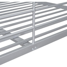 Load image into Gallery viewer, Full XL Over Queen Metal Bunk Bed, Sliver
