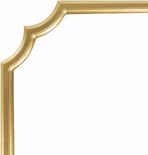 Carregar imagem no visualizador da galeria, Abangay Gold Contemporary Wood Frame Mirror
