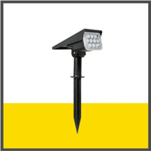 Carregar imagem no visualizador da galeria, Adjustable Solar Garden Lights – Outdoor Waterproof Spotlights
