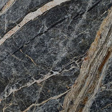Carregar imagem no visualizador da galeria, Adriatic Black Exotic Marble Polished Floor and Wall Tile - Large Format - Livfloors Collection
