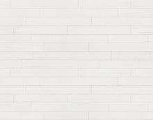 Cargar imagen en el visor de la galería, Classic Originals 1/4 in. x 5.1 in. Real Wood Easy Install Wall Panels - Alabaster (20 Sq. Ft.)
