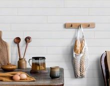 Cargar imagen en el visor de la galería, Classic Originals 1/4 in. x 5.1 in. Real Wood Easy Install Wall Panels - Alabaster (20 Sq. Ft.)
