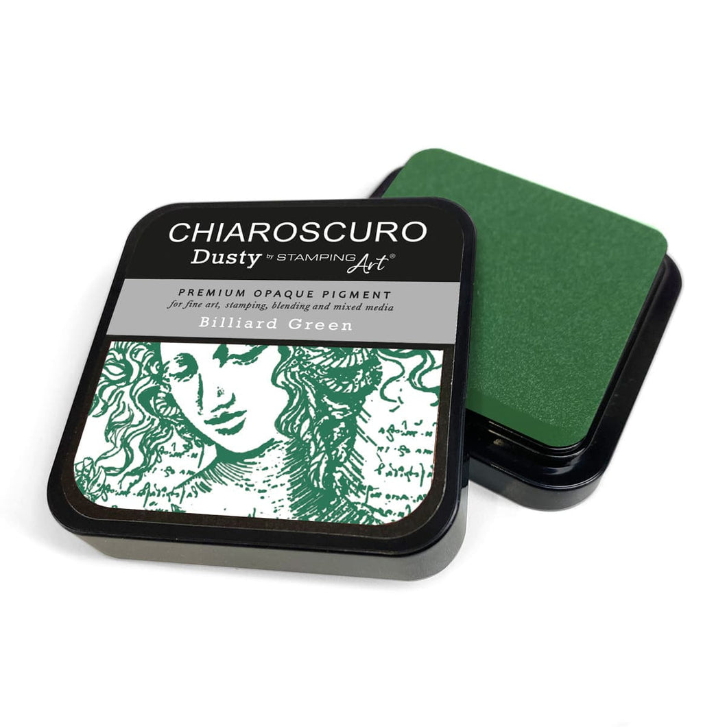 All Paint Products Clear Stamp Billiard Green Chiaroscuro Dusty Ink Pad