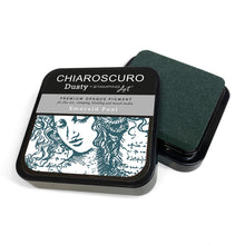 Load image into Gallery viewer, All Paint Products Clear Stamp Emerald Pool Chiaroscuro Dusty Ink Pad
