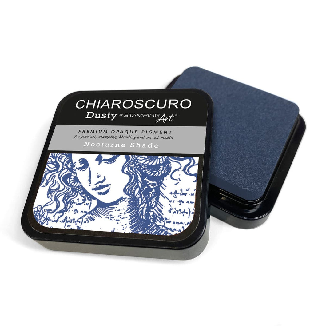 All Paint Products Clear Stamp Nocturne Shade Chiaroscuro Dusty Ink Pad