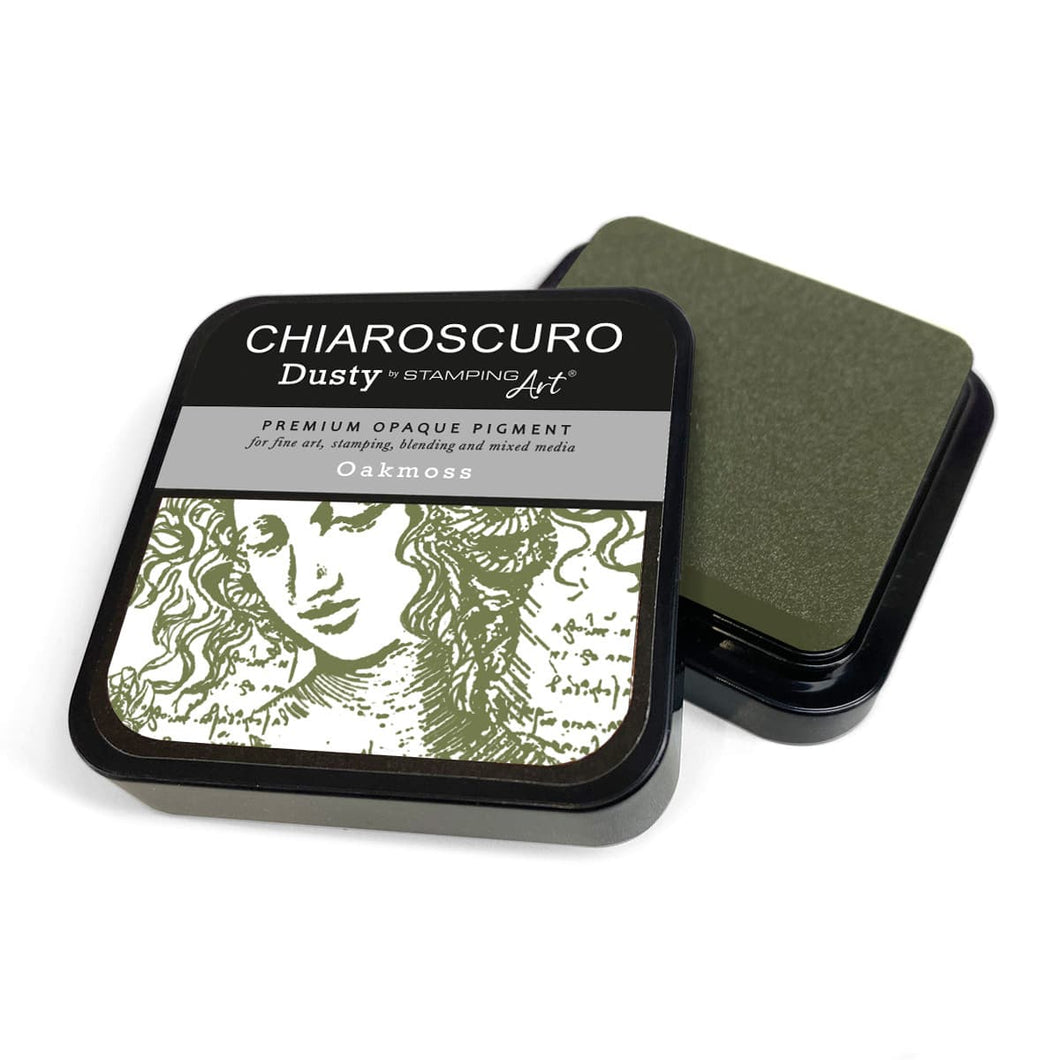 All Paint Products Clear Stamp Oakmoss Chiaroscuro Dusty Ink Pad