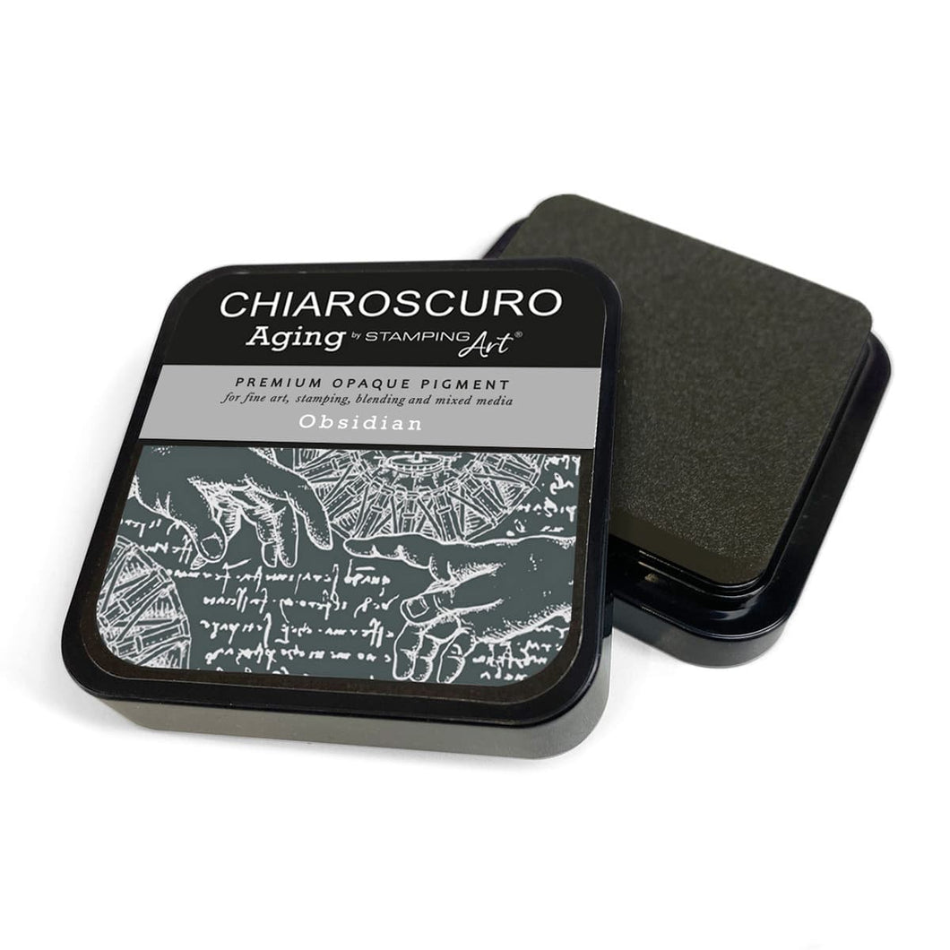 All Paint Products Clear Stamp Obsidian Chiaroscuro Aging Ink Pad