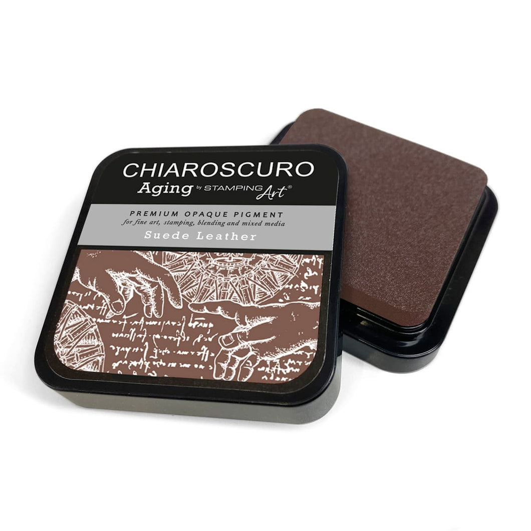 All Paint Products Clear Stamp Suede Leather Chiaroscuro Aging Ink Pad