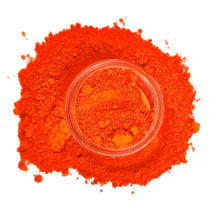 Load image into Gallery viewer, All Paint Products Neon Powders Citrus Sunrise Neon Orange Perfect Pigments Powder
