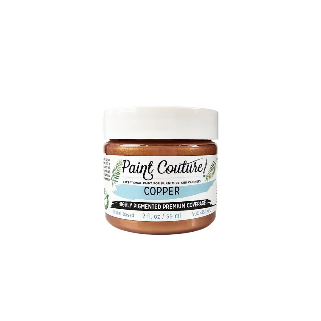 All Paint Products Paint Couture Metallic Paint 2 oz Copper Paint Couture Lux Metallic Paint
