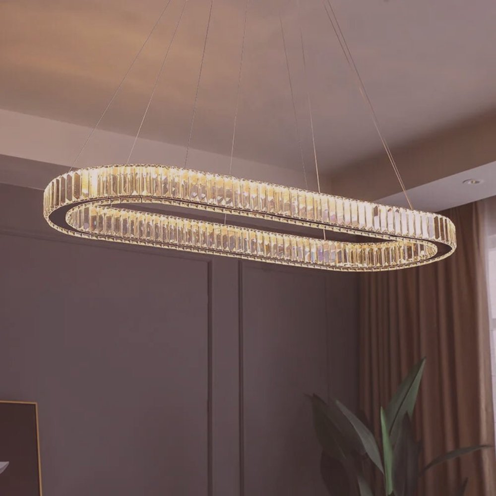 Almuealaq Oval Rings Chandelier
