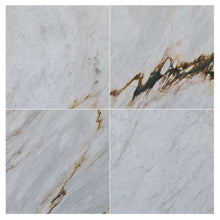 Carregar imagem no visualizador da galeria, Alpina White Marble Polished Floor and Wall Tile - Large Format - Livfloors Collection
