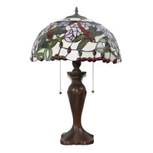 Cargar imagen en el visor de la galería, American Glass Tiffany Lamp | Tabletop
