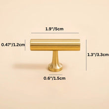 Load image into Gallery viewer, Aniq Brass Knob &amp; Pull Bar
