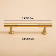 Load image into Gallery viewer, Aniq Brass Knob &amp; Pull Bar
