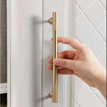 Load image into Gallery viewer, Aniq Brass Knob &amp; Pull Bar
