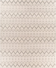 Load image into Gallery viewer, Whittington Gray&amp;Cream Wool Rug - Clearance
