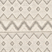 Load image into Gallery viewer, Whittington Gray&amp;Cream Wool Rug - Clearance
