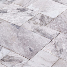 Carregar imagem no visualizador da galeria, Atlantic Grey Marble Tiles Antique Pattern Sand-Blasted Brushed - Livfloors Collection

