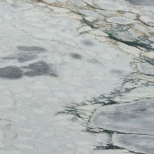 Carregar imagem no visualizador da galeria, Aqua White Exotic Marble Polished Floor and Wall Tile - Large Format - Livfloors Collection
