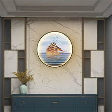 Load image into Gallery viewer, Aquamarine Illuminated Art
