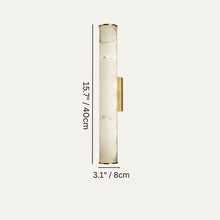 Load image into Gallery viewer, Aquilus Alabaster Wall Lamp
