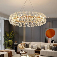 Load image into Gallery viewer, Arabella Crystal Round Chandelier
