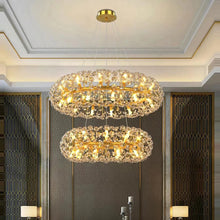Load image into Gallery viewer, Arabella Crystal Tiered Chandelier
