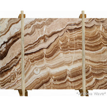 Carregar imagem no visualizador da galeria, Arizona Wave Bookmatching Onyx Slabs Polished - Full Truckload
