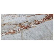 Carregar imagem no visualizador da galeria, Astana Gray Exotic Marble Polished Floor and Wall Tile - Large Format - Livfloors Collection
