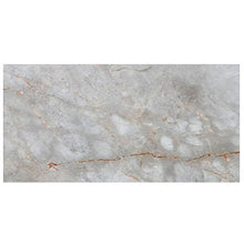 Carregar imagem no visualizador da galeria, Astana Gray Exotic Marble Polished Floor and Wall Tile - Large Format - Livfloors Collection
