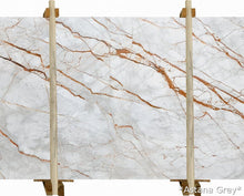 Carregar imagem no visualizador da galeria, Astana Gray Marble Slabs Polished - Full Truckload
