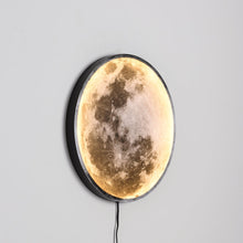 Load image into Gallery viewer, Astro Moon Wall Lamp Illuminated Art
