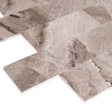 Carregar imagem no visualizador da galeria, Atlantic Grey Cloudy Floor and Wall Marble Tile Polished - Livfloors Collection
