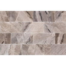 Carregar imagem no visualizador da galeria, Atlantic Grey Cloudy Floor and Wall Marble Tile Polished - Livfloors Collection
