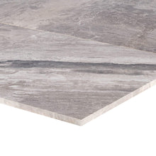 Carregar imagem no visualizador da galeria, Atlantic Grey Cloudy Floor and Wall Marble Tile Polished - Livfloors Collection
